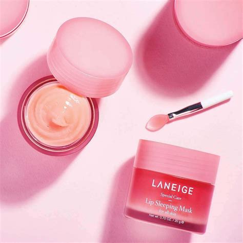 laneige lip sleeping mask.